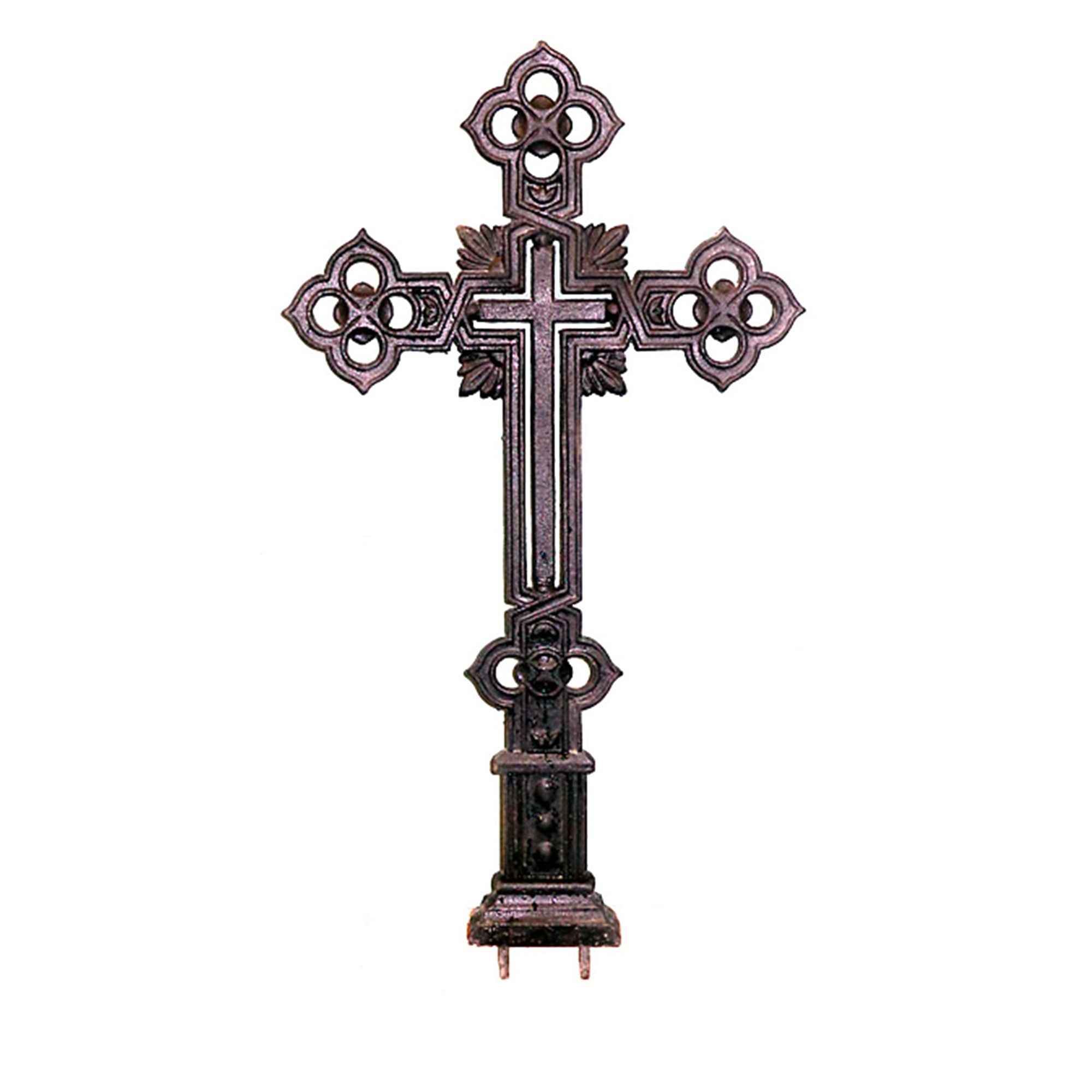 Фото крест на могилу из металла размеры чертежи